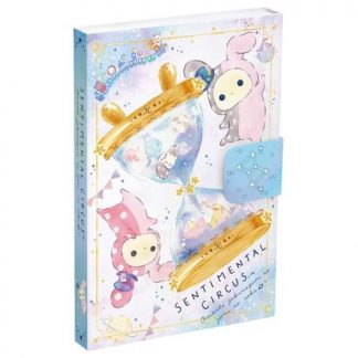 Sentimental Circus Hourglass Memo Pad Notebook-Style