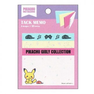 Pikachu Girly Collection Sticky Notes - Pink