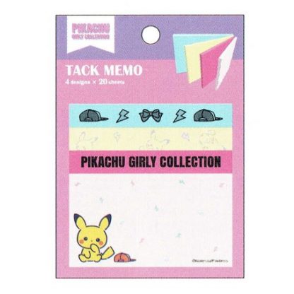 Pikachu Girly Collection Sticky Notes - Pink