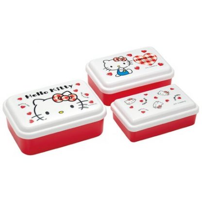 Hello Kitty Bento Box Set of 3