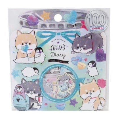 Shiba's Diary Seal Sticker Set