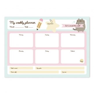 Pusheen Weekly Planner - Foodie Collection