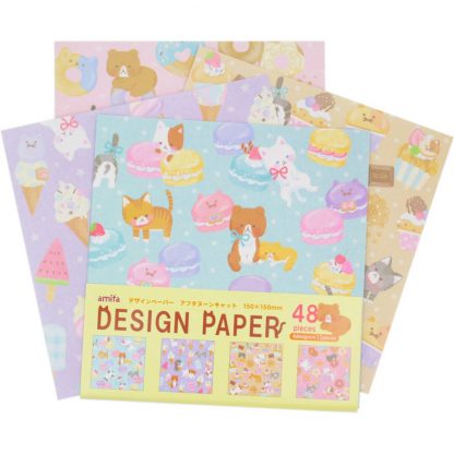 Cats & Sweets Design Paper Set