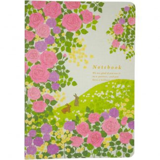 Rose Flower Field A5 Notebook