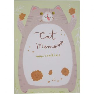 Cookie Cat Memo Pad