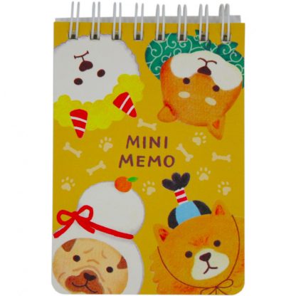 Dogs Bow Wow Memo Pad