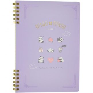 Panda's Got Peach A5 Notebook