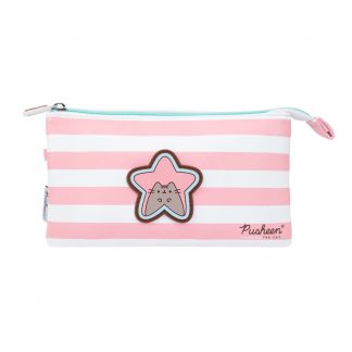 Pusheen 3-Pocket Pouch with Applique
