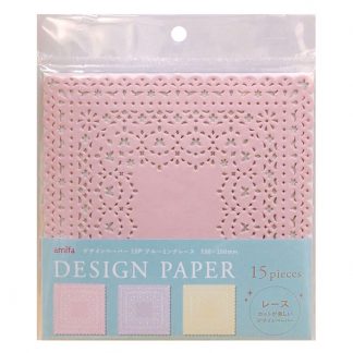 Blooming Lace Design Paper Set