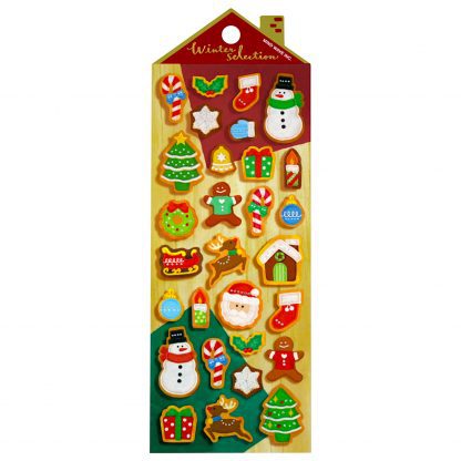 Winter Selection Sticker Sheet - Christmas Cookies