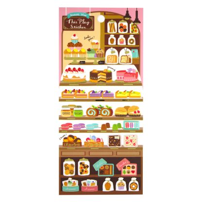 Sweets Shop Sticker Sheet