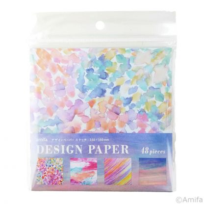 Watercolor Patterns Design Paper Set