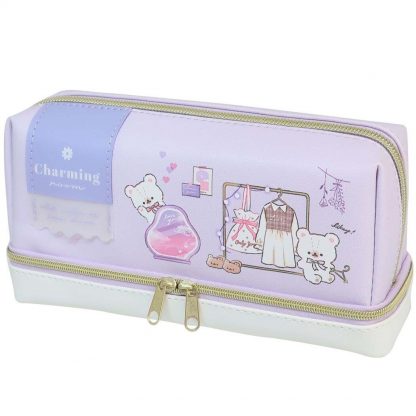 Charming Room Double Layer Zipped Pouch