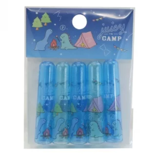 Camping Dinosaurs Pencil Caps