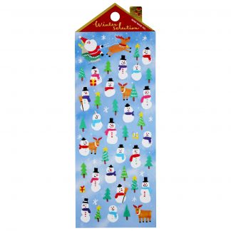 Winter Selection Sticker Sheet - Snowmen