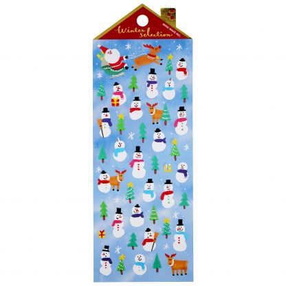 Winter Selection Sticker Sheet - Snowmen