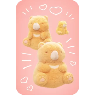 PuffPals - Buttons The Bear Plushie