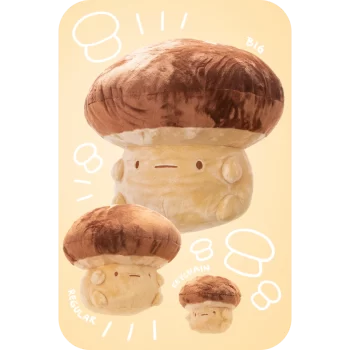 PuffPals - Gus The Shiitake Mushroom Plushie