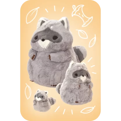 PuffPals - Ricky the Raccoon Plush