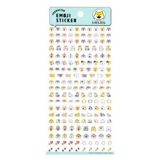 Shibanban Emoji Sticker Sheet